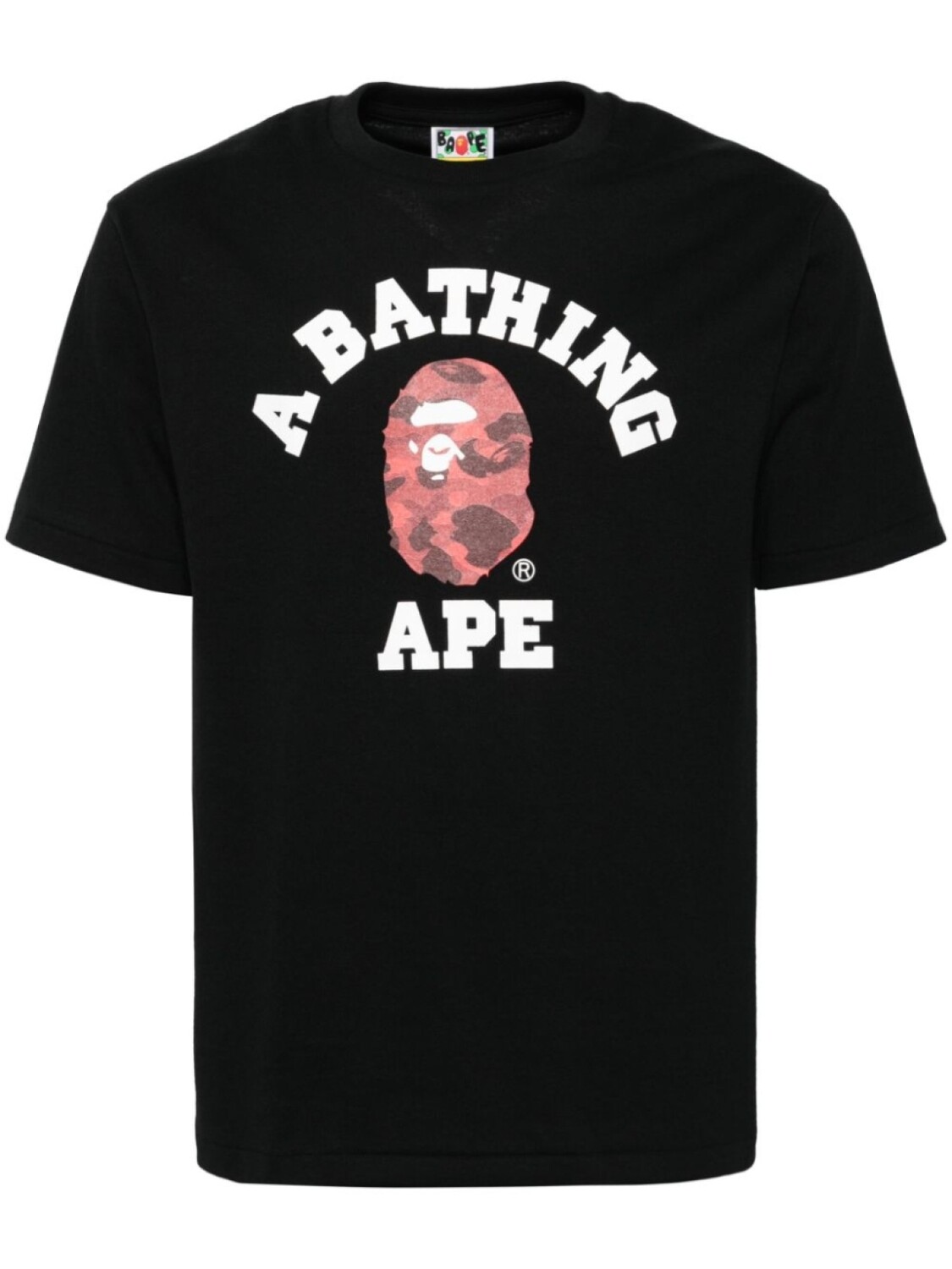 

A BATHING APE футболка с логотипом, черный