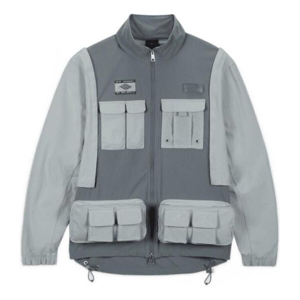 

Куртка Air Jordan x SoleFly Cargo Jacket 'Light Smoke Grey', серый