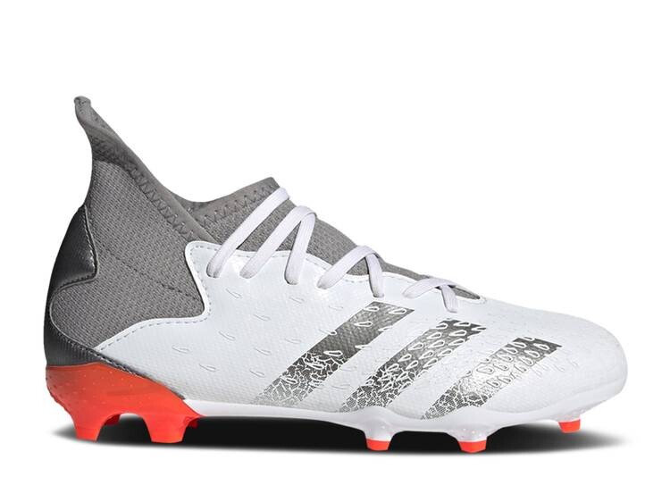 

Кроссовки Adidas PREDATOR FREAK.3 FG J 'DEMONSCALE - WHITE SOLAR RED', белый