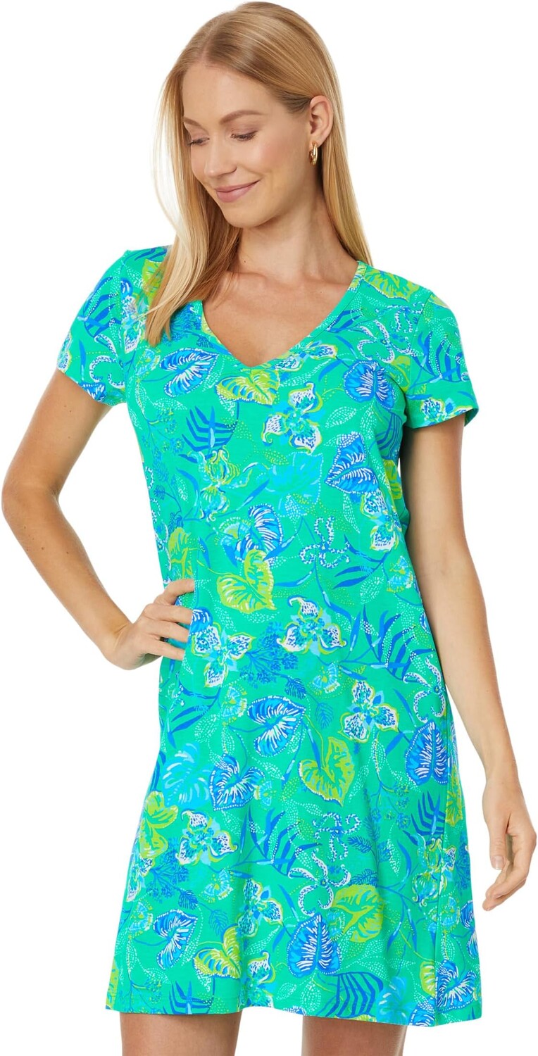 

Платье Этта Lilly Pulitzer, цвет Botanical Green in A Flutter