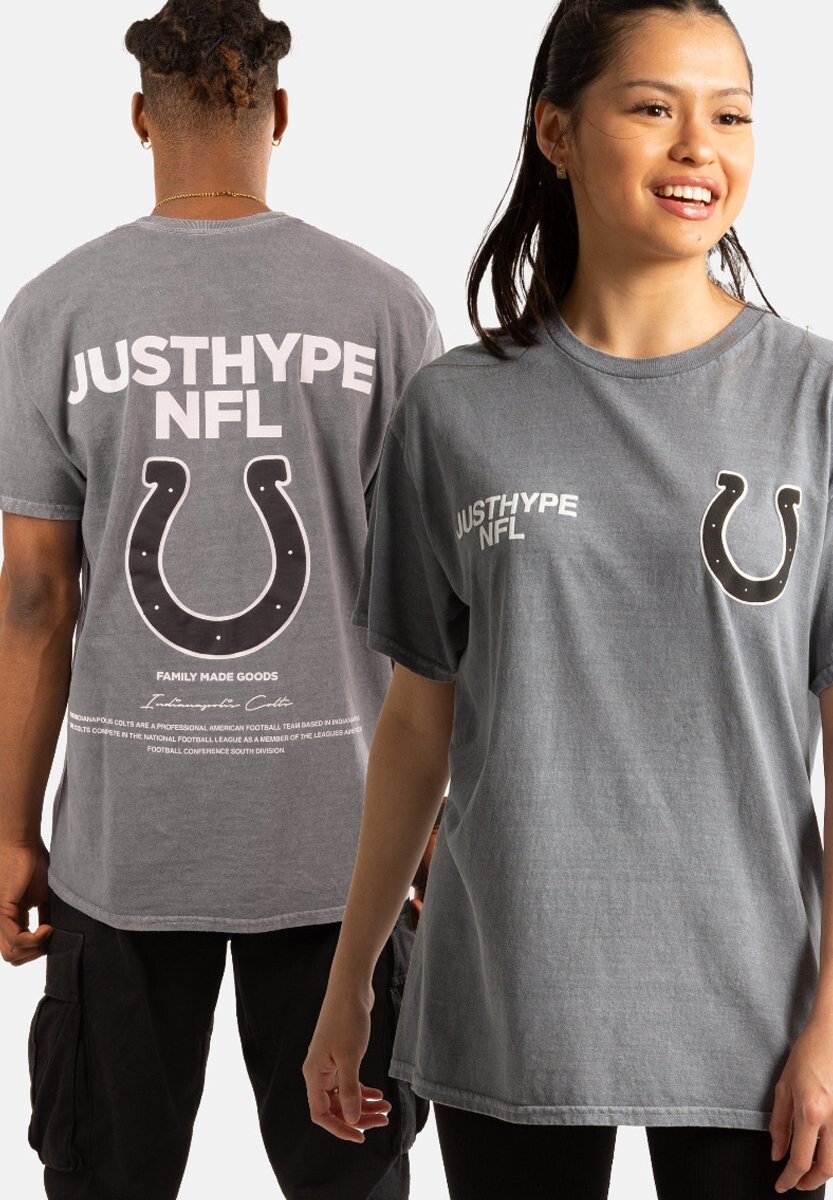 

Футболка с принтом NFL INDIANAPOLIS COLTS Hype, серый