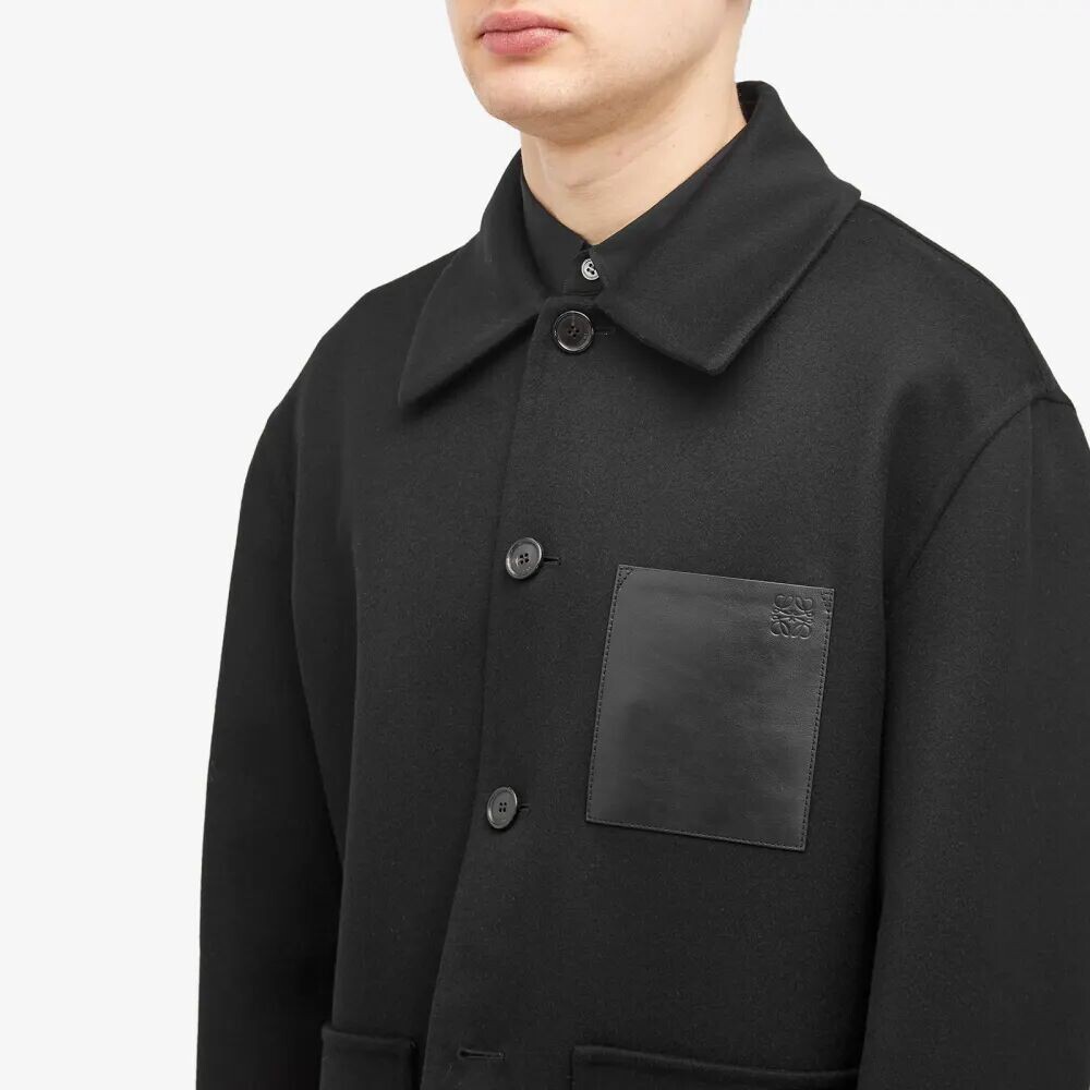 

Loewe Шерстяная рабочая куртка, черный