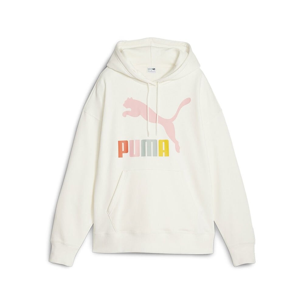 

Худи Puma Classics Multi Color Logo TR, белый