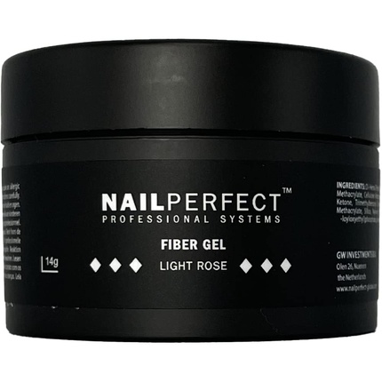 NailPerfect Fiber Gel Светлая Роза 14г Nail Perfect