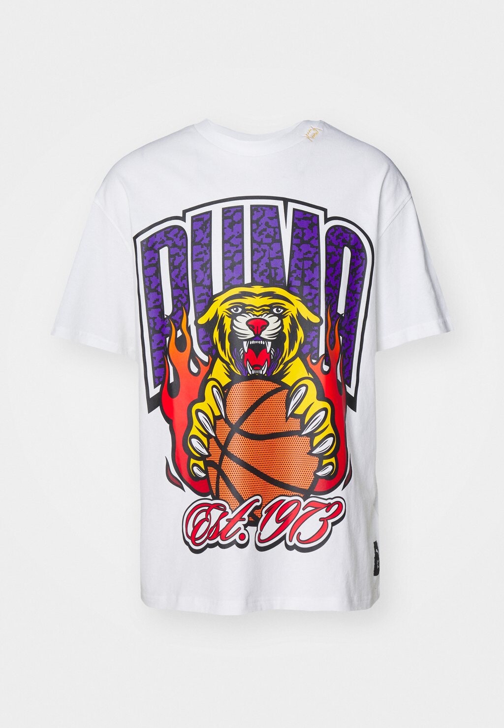 

Принт на футболке CROWD CRAZE TEE Puma, белый