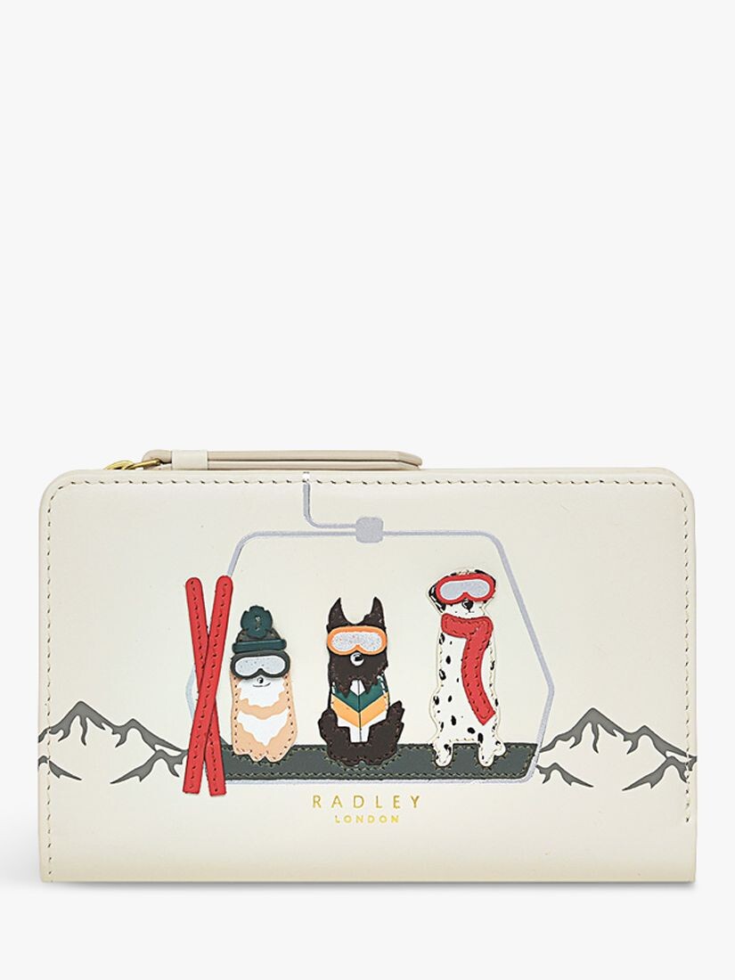 

Двойная кожаная сумка среднего размера Ski Dogs Radley, мел/мульти