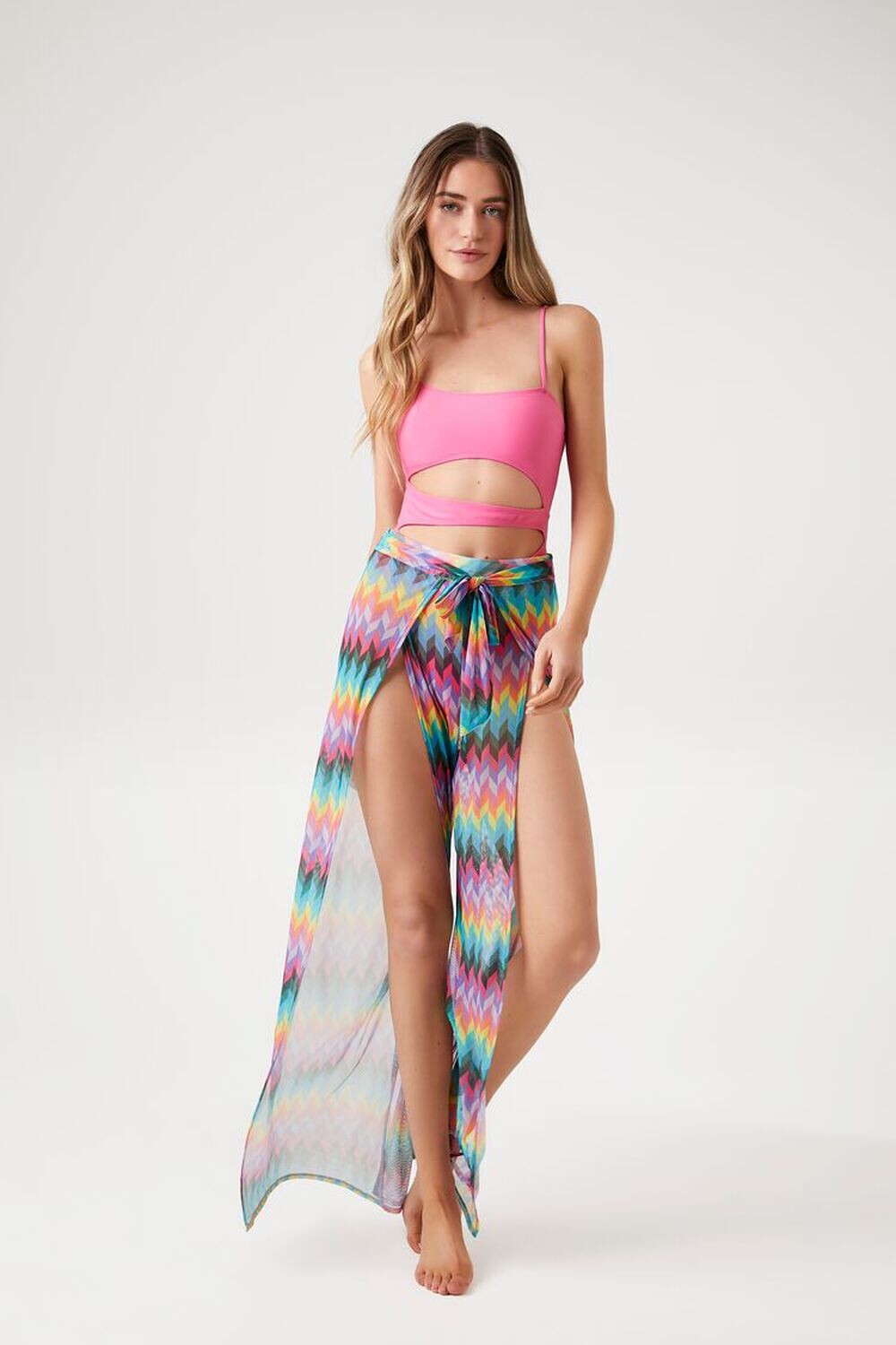 

Брюки для плавания с принтом шеврон Forever 21