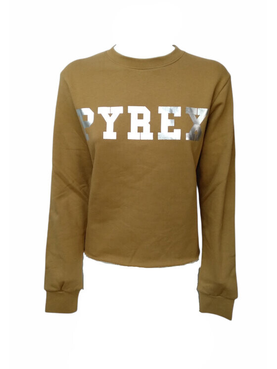 

Толстовка regular fit Pyrex, коричневый