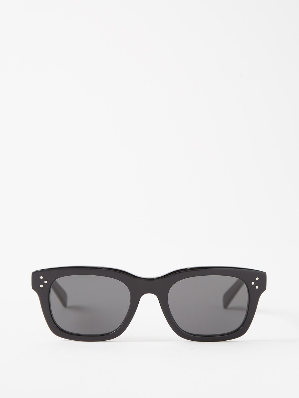 

Квадратные солнцезащитные очки из ацетата Celine Eyewear, черный
