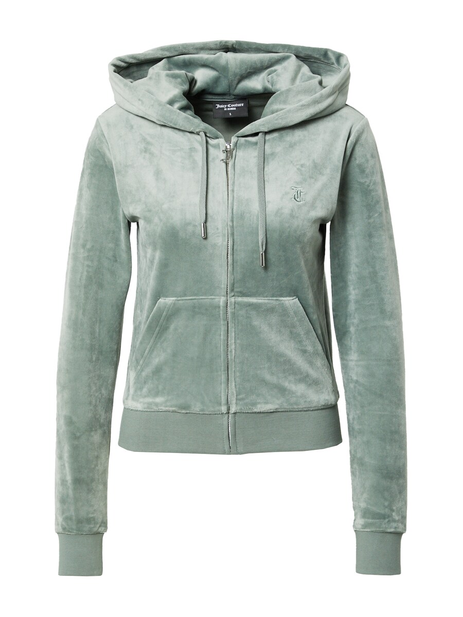 

Худи Juicy Couture Zip-Up Hoodie, пастельно-зеленый