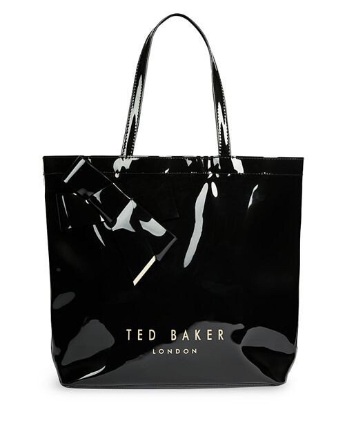 

Большая сумка-тоут Icon с бантом и узлом Ted Baker, цвет Black