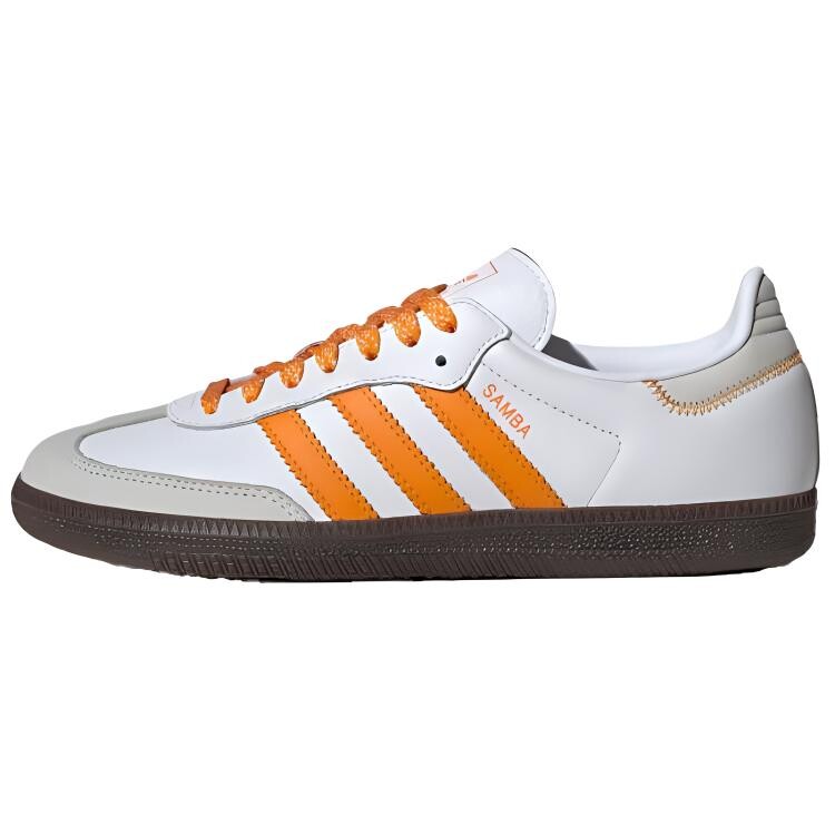 

Кроссовки Adidas Samba OG Cloud White Orange Women's, белый/оранжевый
