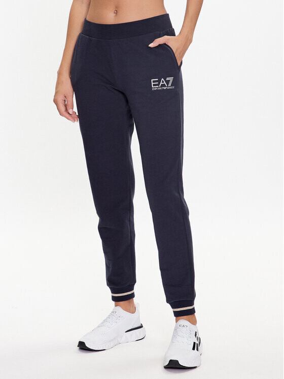 

Спортивные брюки стандартного кроя Ea7 Emporio Armani, синий