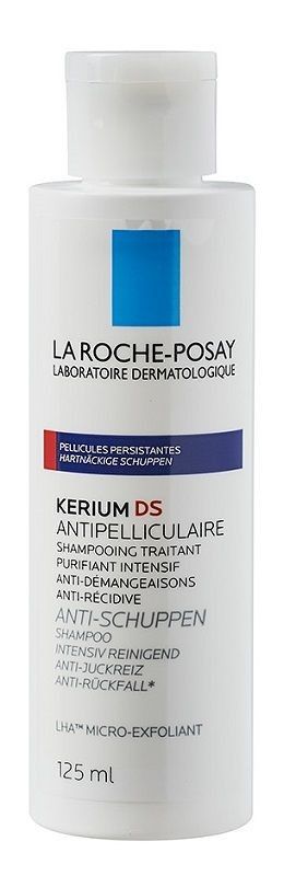 La Roche-Posay Kerium DS. шампунь, 125 ml крем для кожи склонной к себорейному дерматиту la roche posay kerium ds 40 мл
