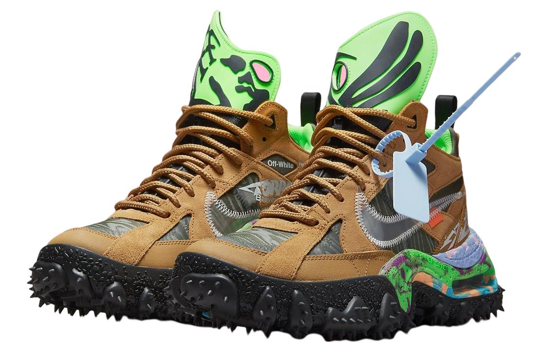 Кроссовки Nike Air Terra Forma Off-White Wheat Green Strike – заказать  из-за границы с доставкой в «CDEK.Shopping»