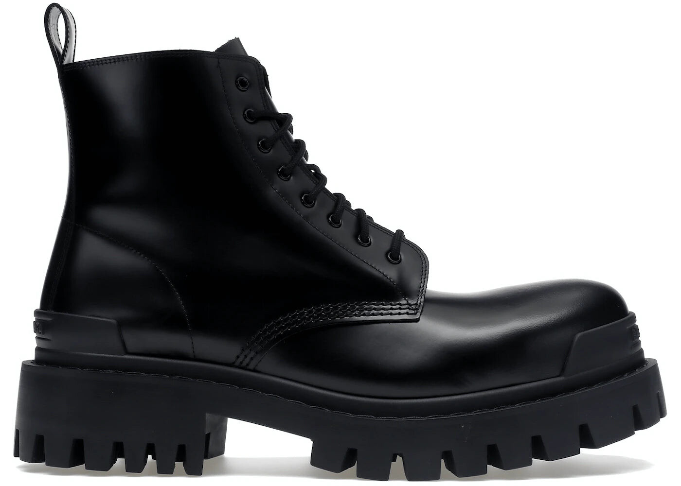 

Ботинки на шнуровке Balenciaga Strike, черный