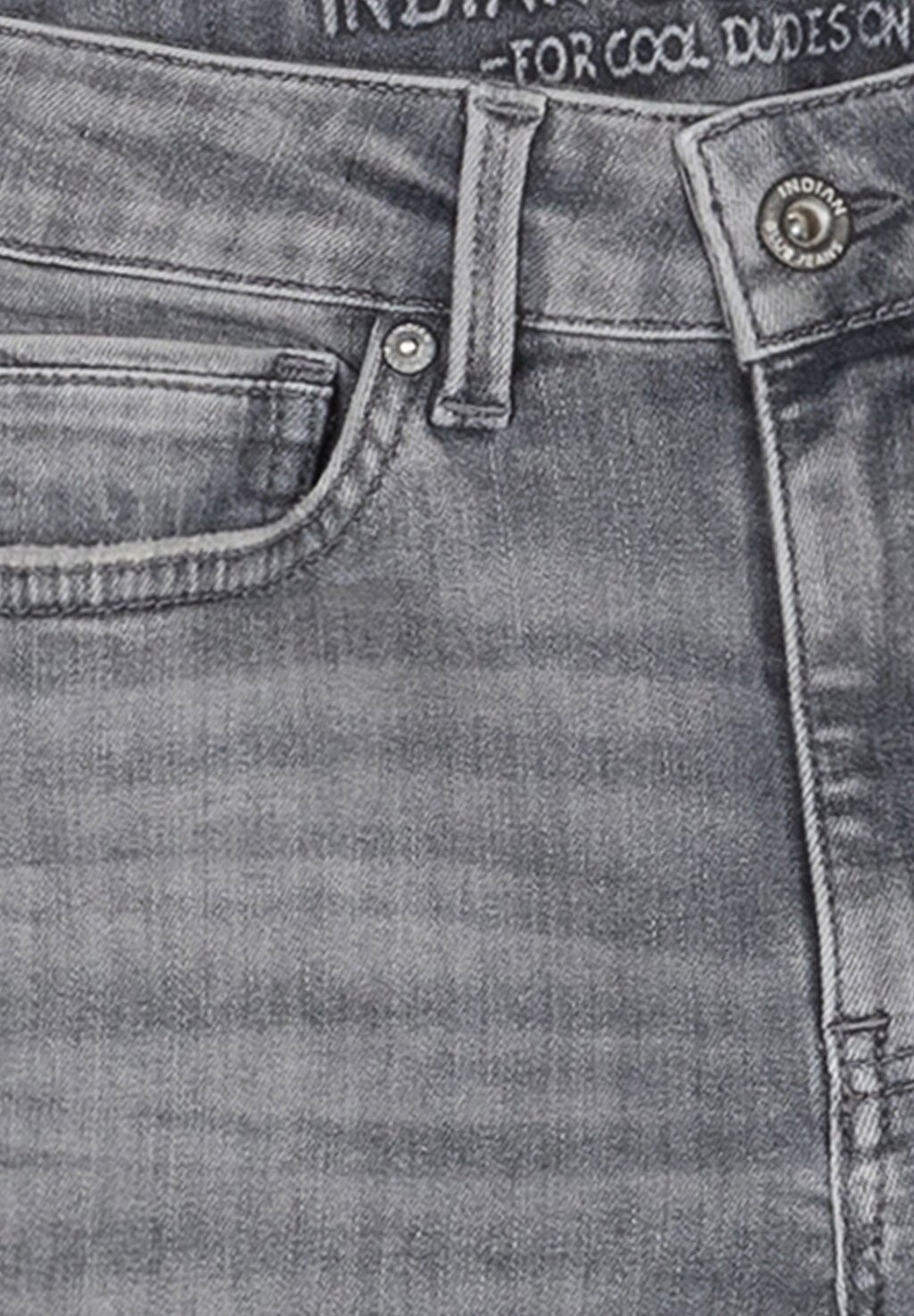 

Зауженные джинсы Indian Blue jeans, серый деним