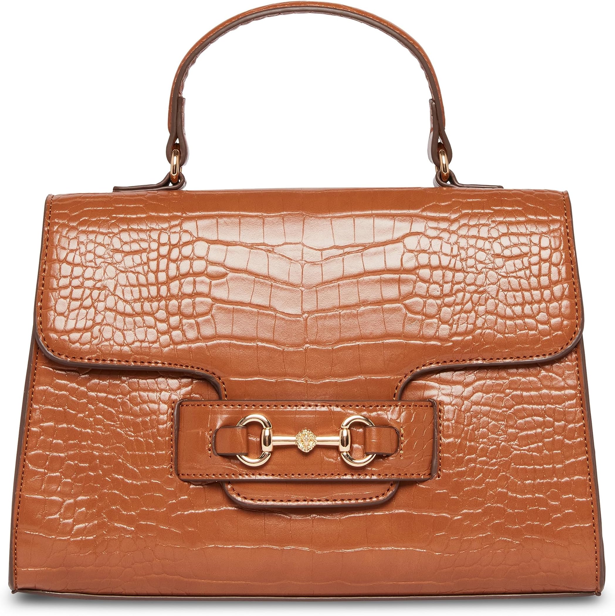 

Сумка Anne Klein Convertible Horsebit Top-Handle Satchel, цвет Chestnut