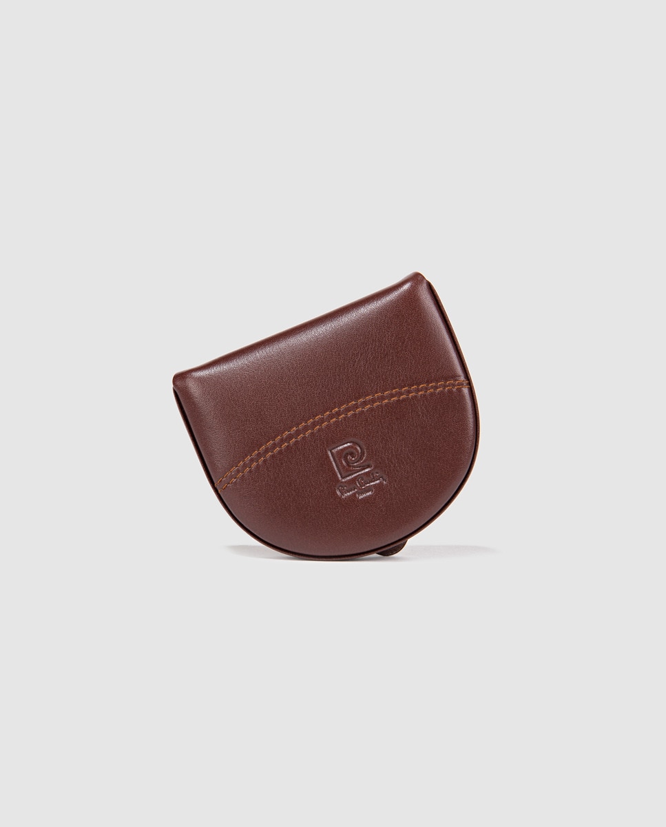 Мужской бумажник Pierre Cardin, коричневый цена и фото