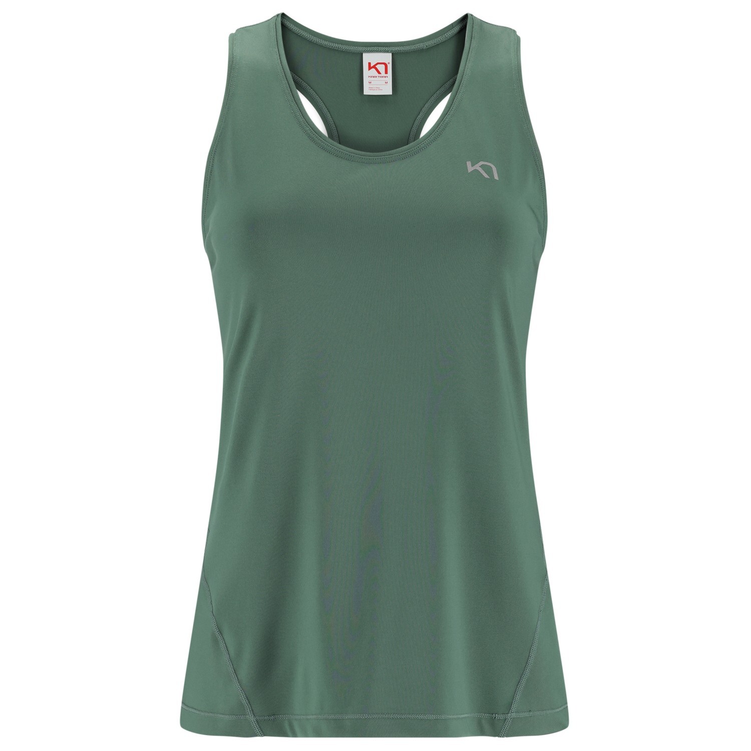 

Майка Kari Traa Women's Nora 2 0 Tanktop, цвет Dusty Midtone Green