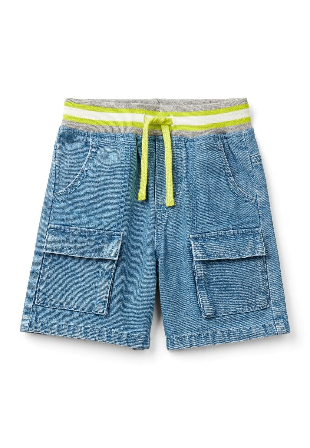 

Джинсовые шорты United Colors of Benetton, цвет blue