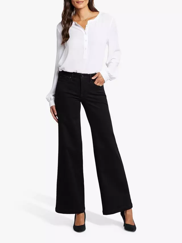 

Джинсы NYDJ Tall Teresa Wide Leg, черный