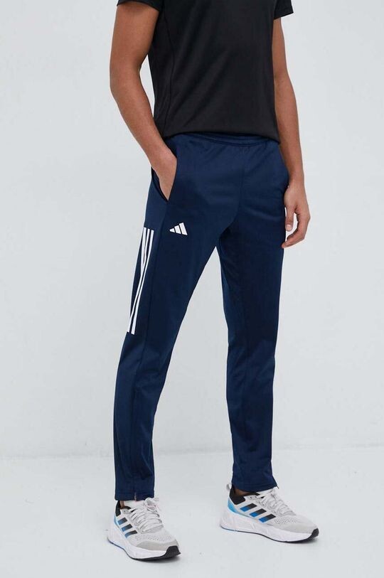 

Спортивные брюки с 3 полосками adidas, темно-синий