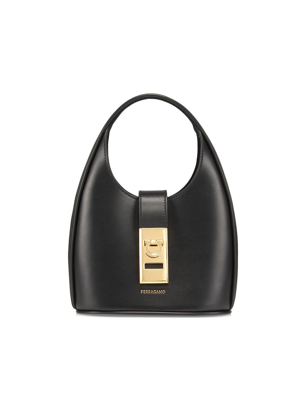

Маленькая кожаная сумка S.Hobo FERRAGAMO