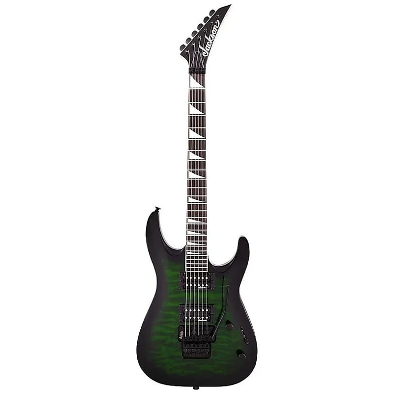 

Электрогитара Jackson JS Series Dinky Arch Top JS32Q DKA Guitar, Transparent Green Burst