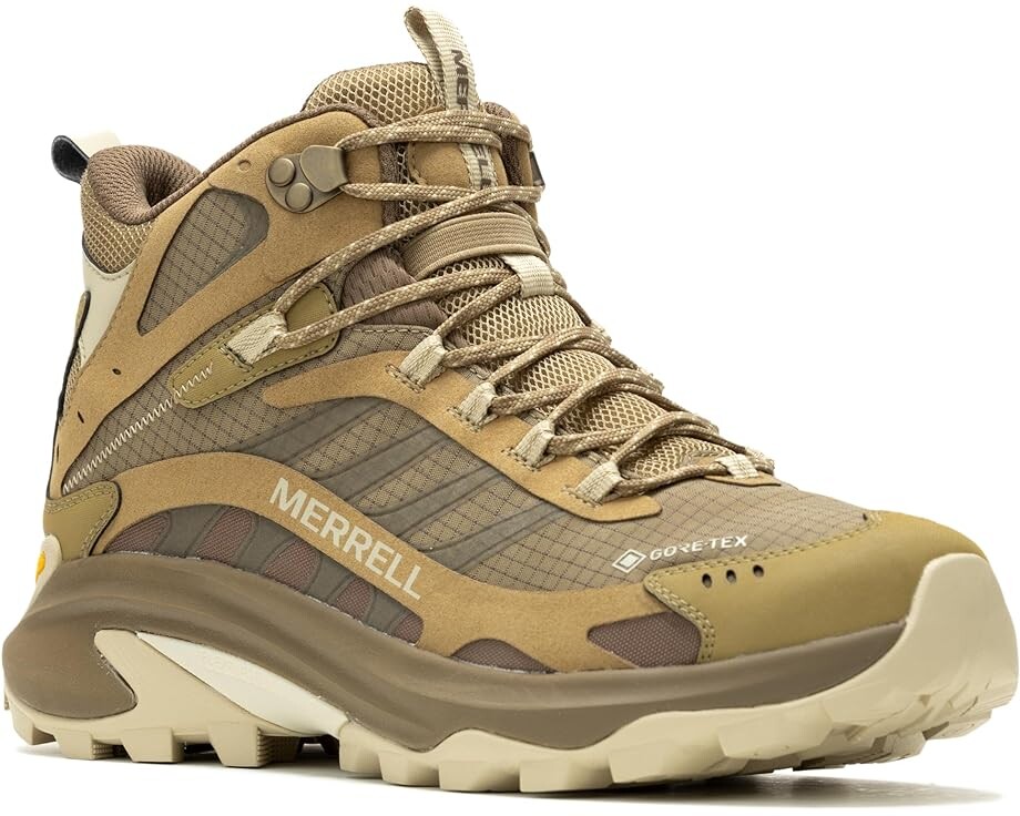 Походная обувь Merrell Moab Speed 2 Mid GTX, цвет Coyote