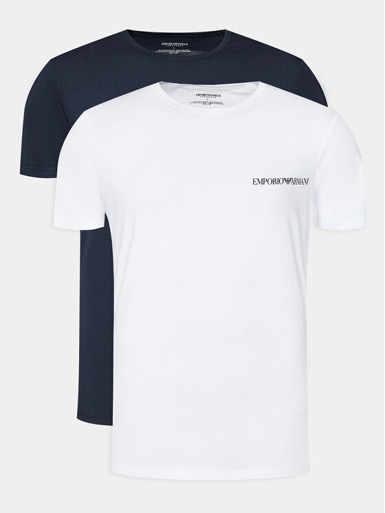 

Комплект из 2 футболок стандартного кроя Emporio Armani Underwear, мультиколор