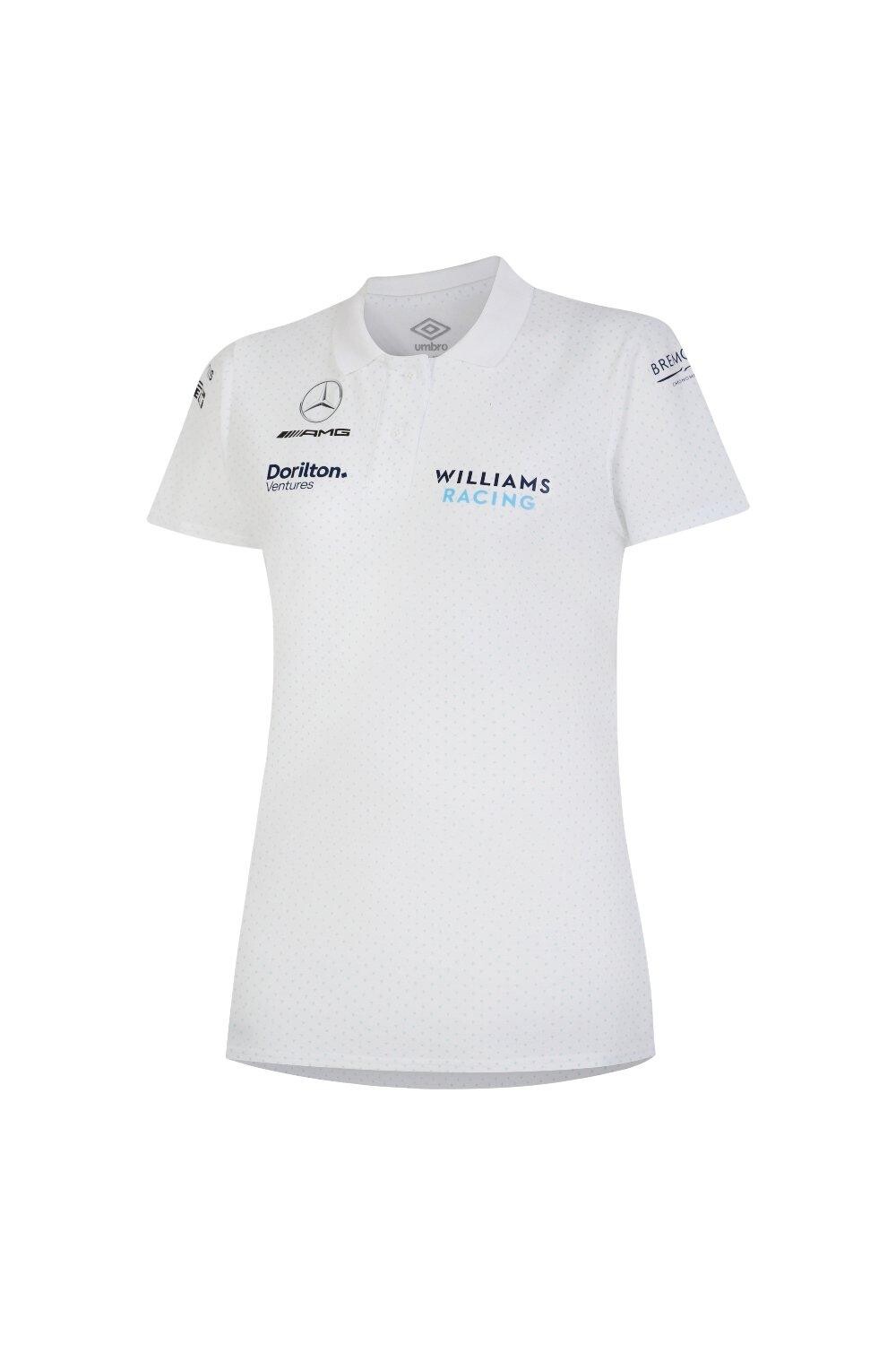 

Поло Williams Off Track CVC Media Umbro, белый
