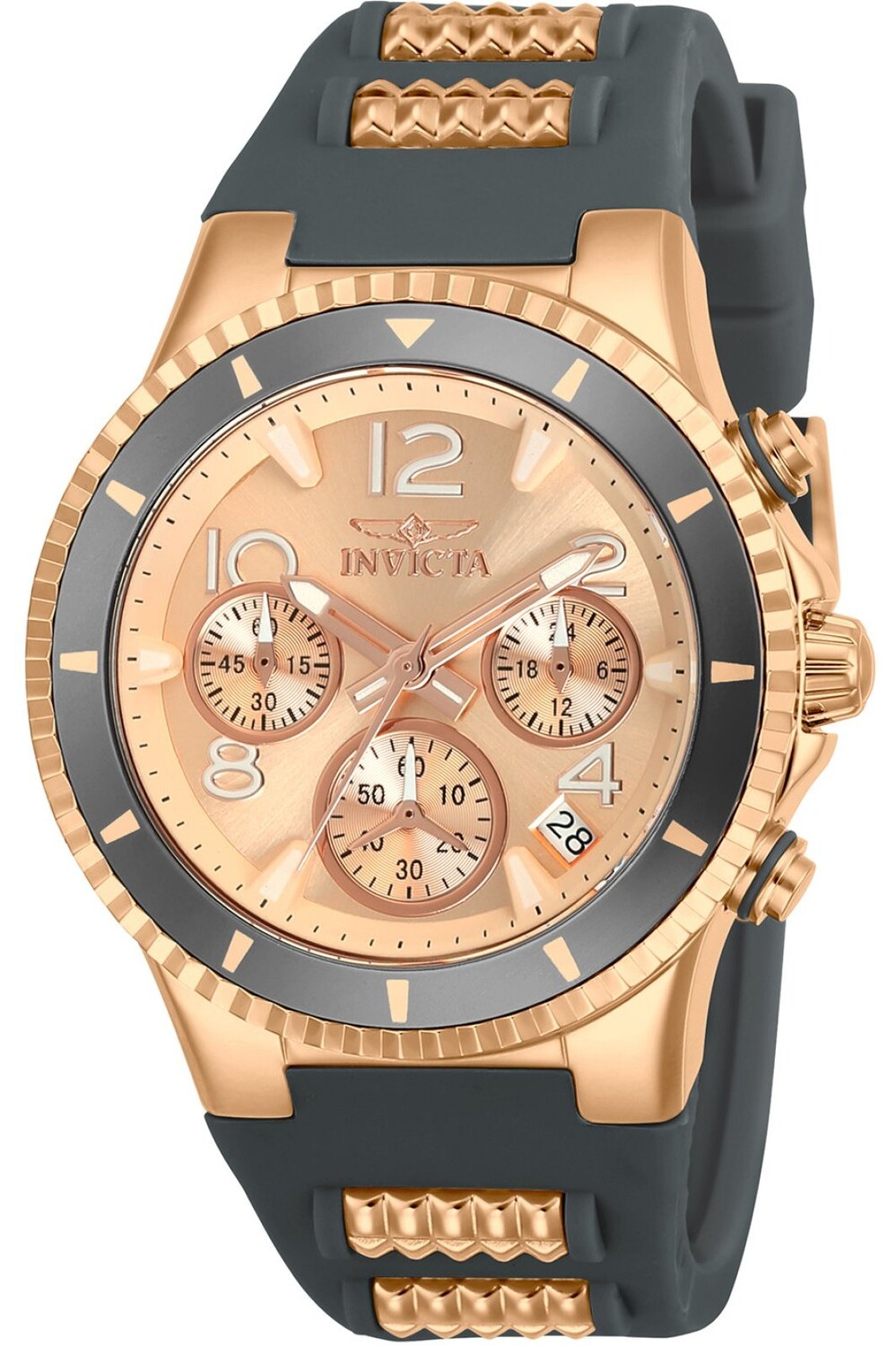 

Часы blu 24189 39 мм Invicta, розовый