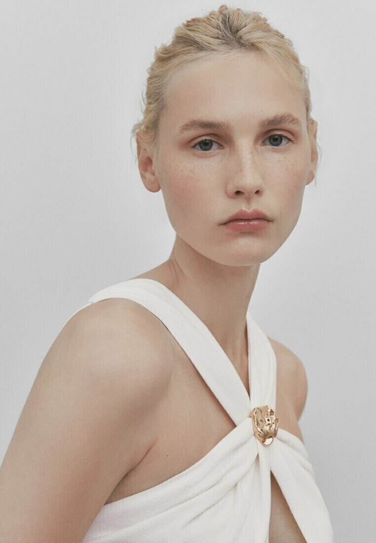 

Бальное платье Massimo Dutti, бежевый