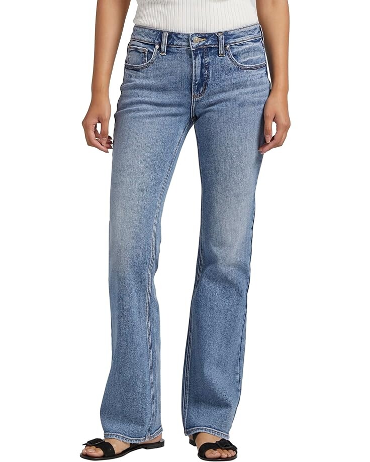 

Джинсы Silver Jeans Co. Be Low Low Rise Bootcut Jeans L26701SOC284, цвет Indigo