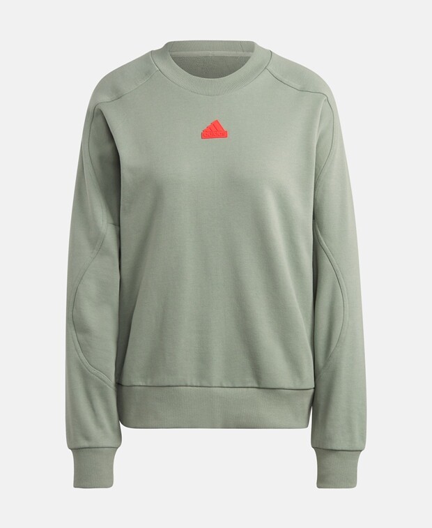 

Органик толстовка adidas, зеленый