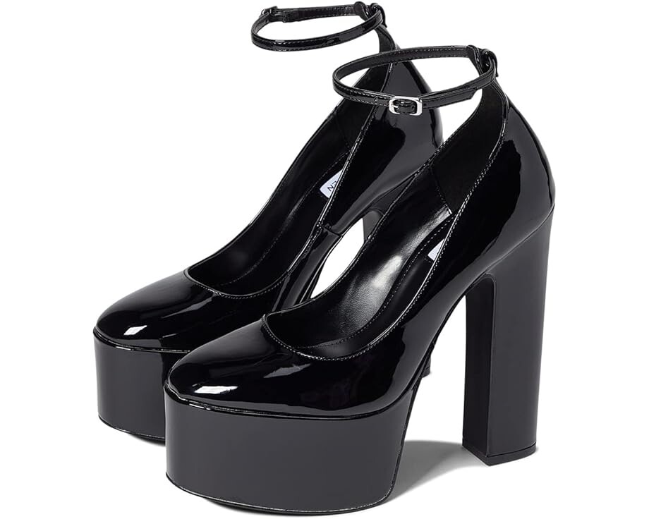 

Туфли Steve Madden Skyrise Platform Pump, цвет Black Patent