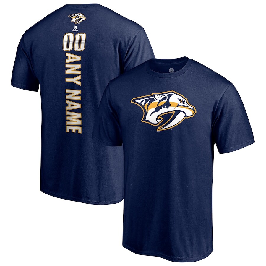 

Футболка с коротким рукавом Fanatics Branded Nashville Predators, нави