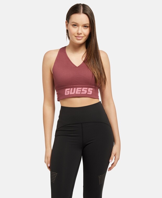 

Спортивный бюстгальтер Guess, бордо