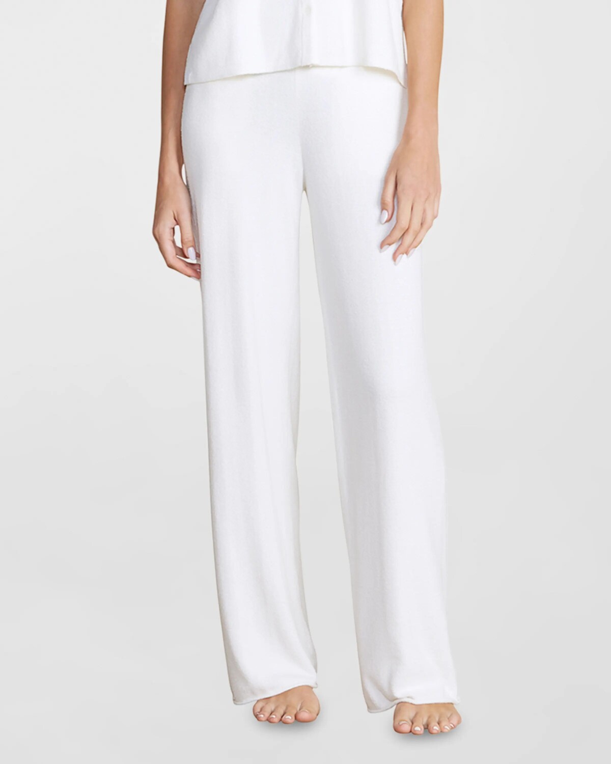 

Прямые брюки CozyChic Ultra Lite Barefoot Dreams, цвет Pearl