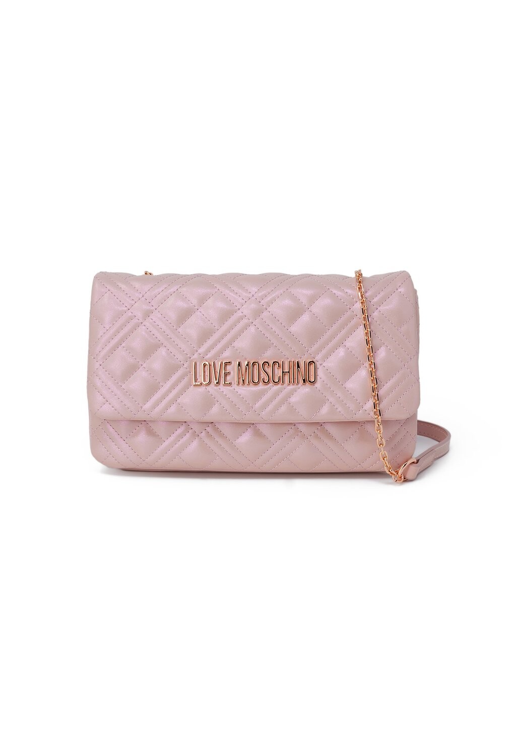 

Сумка через плечо Love Moschino, розовая