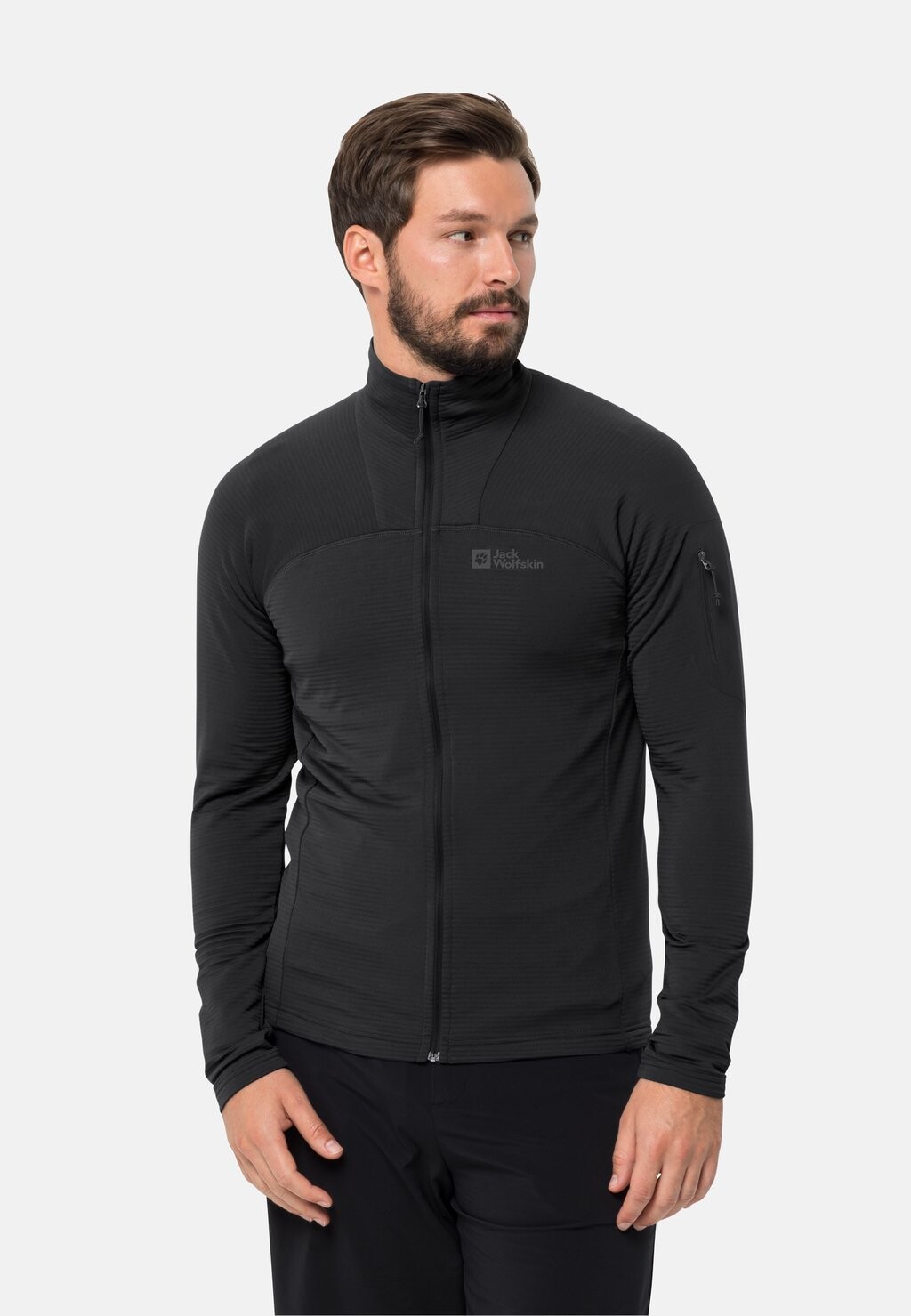 

Флисовая куртка Jack Wolfskin, черный