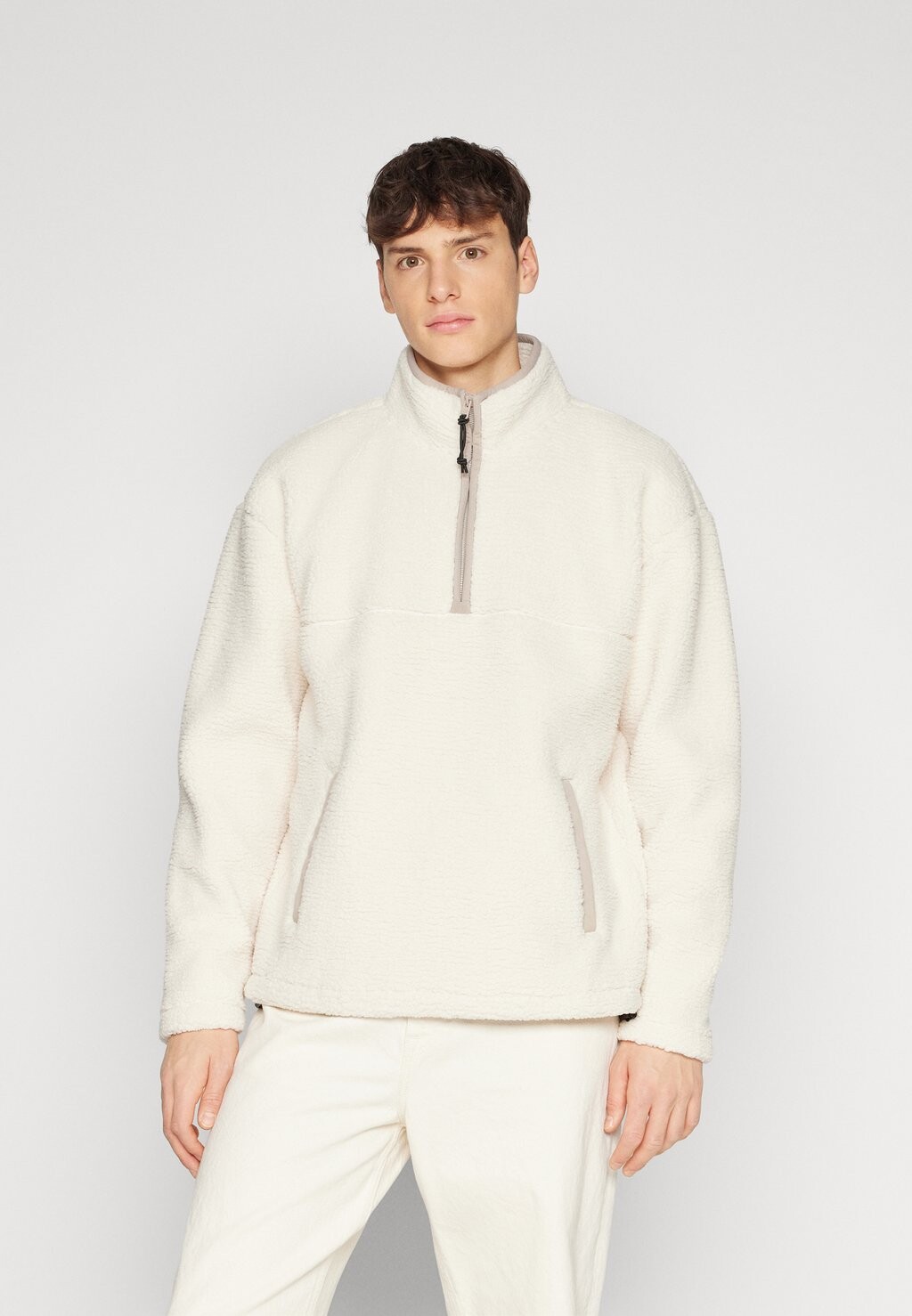 

Флисовая толстовка Exterior Cosy Hollister Co., цвет birch/string
