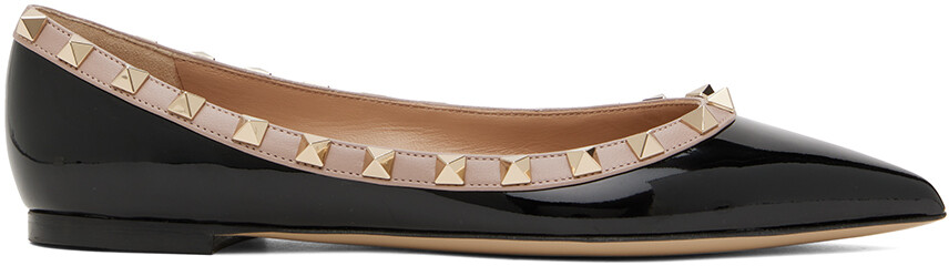 

Черный - Балетки Rockstud Valentino Garavani