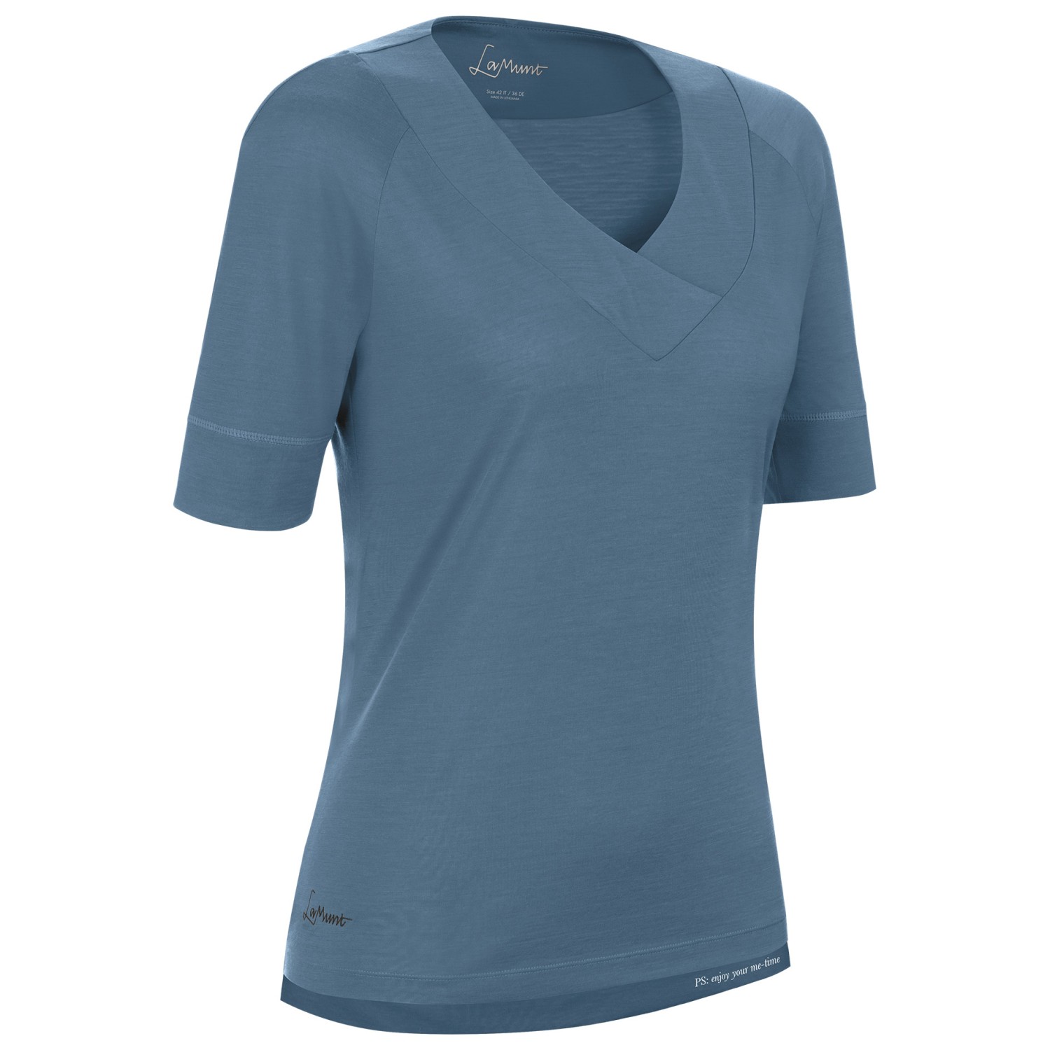 Функциональная рубашка Lamunt Women's Alexandra S/S Tee, цвет Antic Blue