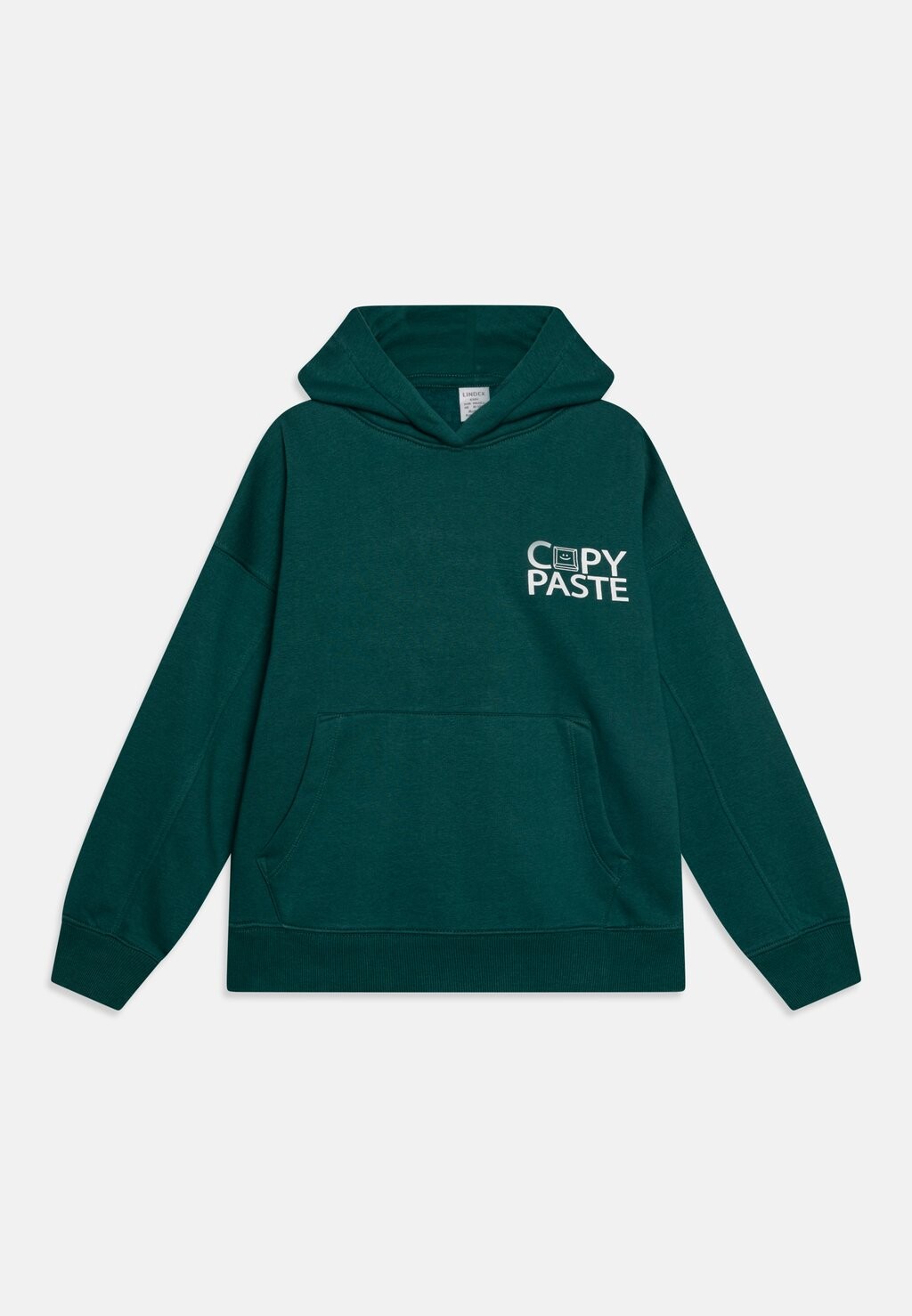 

Худи HOODIE OVERSIZE CHESTPRINT Lindex, цвет dark green