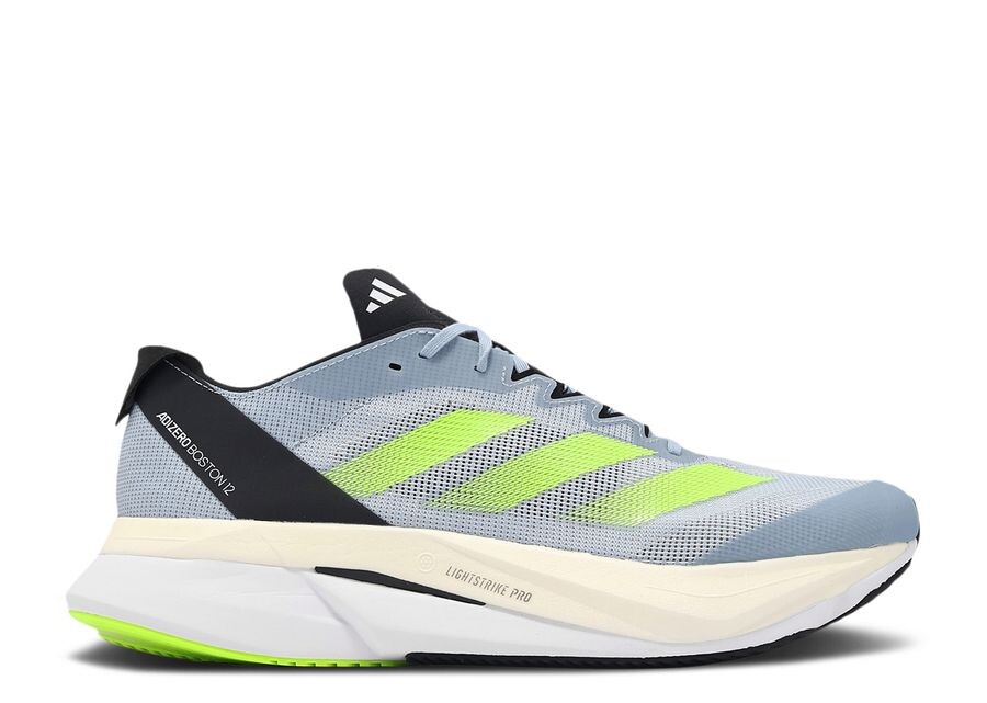 

Кроссовки adidas Adizero Boston 12, цвет Wonder Blue Lucid Lemon