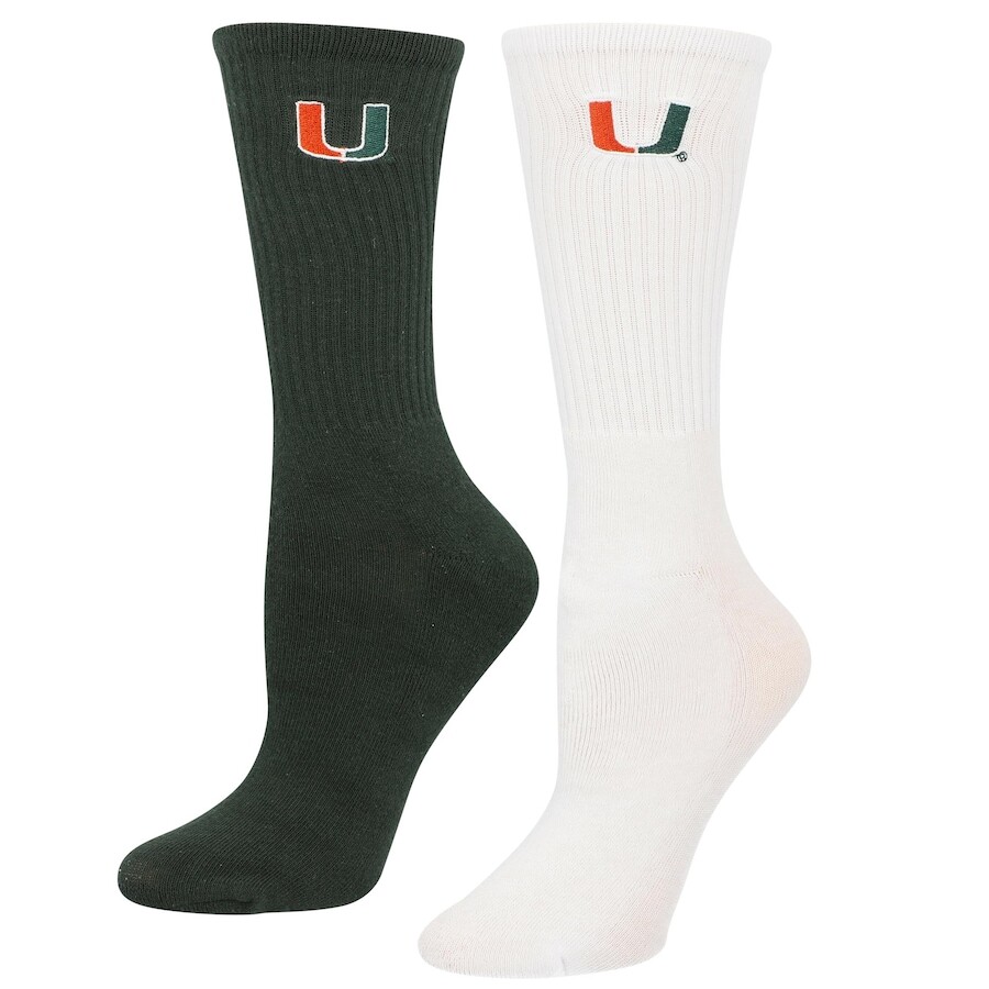 

Носки ZooZatz Miami Hurricanes, зеленый