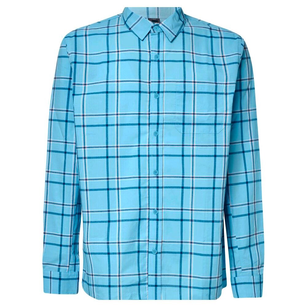 

Рубашка с длинным рукавом Oakley Pacific Button Down, синий