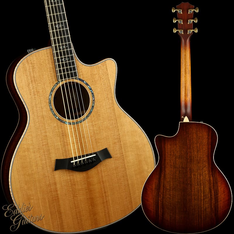 ель ситхинская нана Акустическая гитара Taylor Custom GS Baritone - Torrefied Sitka Spruce/Laurelwood